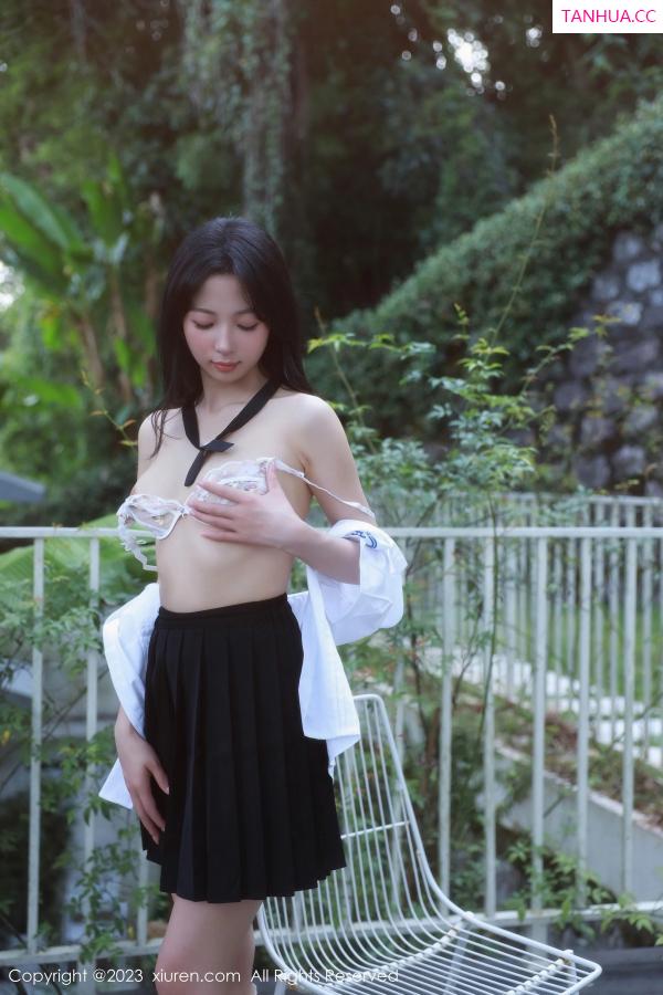 糖豆  [XiuRen]高清写真图 2023.06.25 No.6969 糖豆sisi 清纯美臀第34张图片
